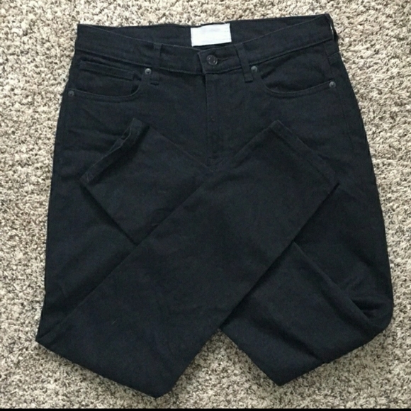 Black Everlane Mid-Rise Jeans - Picture 3 of 4